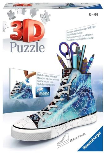 Ravensburger 3D Puzzle 11566 - Sneaker Mystische Drachen - Praktischer Stiftehalter - Schreibtisch-Organizer für Erwachsene und Kinder ab 8 Jahren