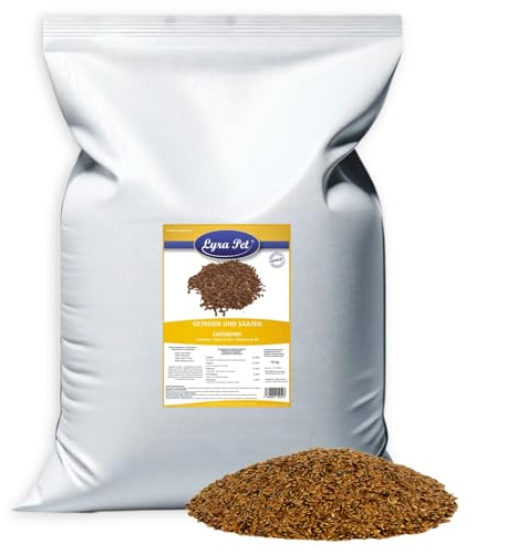 Lyra Pet® 10 kg graines de Lin, complément Oiseaux, Chevaux & rongeurs