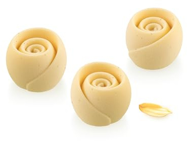 silikomart Moule en silicone pour gâteaux – Givre 30 – Diamètre 40 H 30 MM – Accessoires professionnels pour Noël et pâtisseries – Emporte-pièces pour gâteaux au four
