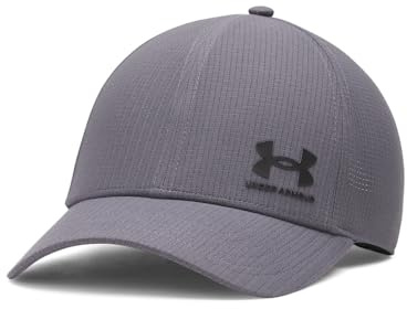 Under Armour Iso-Chill ArmourVent Baseballkappe - herrmössa, (026) Castlerock / / svart, One size