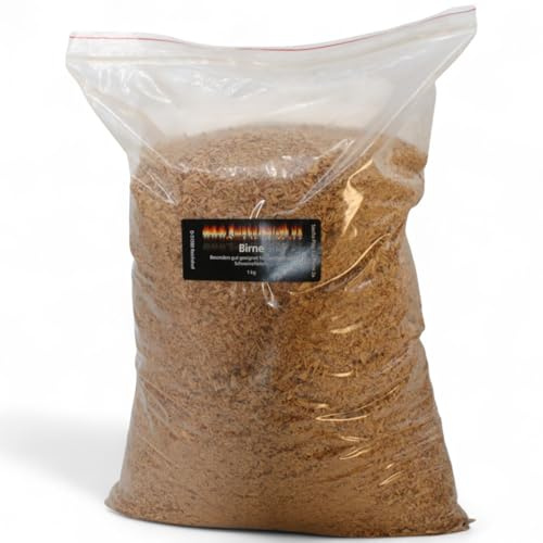 Räuchermehl 1 kg – Erle, Pflaume, Birne, Olive, Steineiche oder Kernbuche – Fein gemahlenes Holzmehl für Smoker & Räucherofen *** Mengenrabatt ***Spare 10 % beim Kauf von 2 Sorten