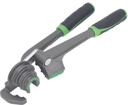 Hyuduo Aluminum Alloy Pipe Bender 6mm 8mm 10mm 180 Degree Bends for Copper and Aluminum Tubes, Pipe Bending Tool for AC Refrigeration Repair, Clear Marks