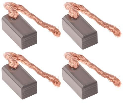 OTOTEC 2 Pairs Motor Carbon Brushes 4x4x10mm Suitable for Windshield Wipers Air Conditioners Water Pumps