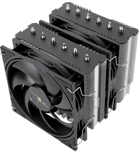 TR-Thermalright Peerless Assassin 120 SE V3 CPU Air Cooler, Dual Towers and Fan with 6 Heat Pipes, 120mm TL-P12 PWM Fan with 2000RPM, for AM5/AM4, Intel lga1851/1700/1150/1151/1200