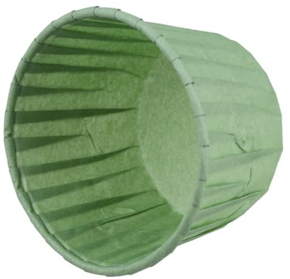 SEWACC Pirottini per Muffin in Carta Antiolio Verde Scuro 50 Pezzi Pirottini per Dolci Resistenti al Calore Bordo Rinforzato per Cupcake Torte e Dessert per Feste e Matrimoni
