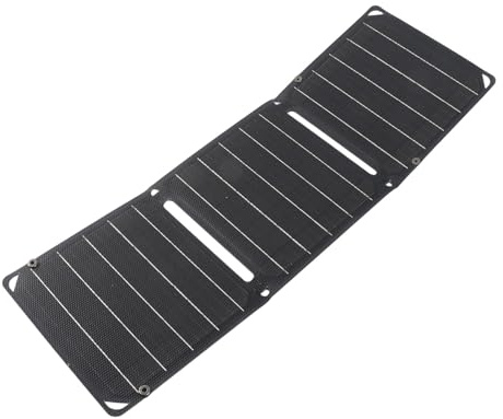 CHICIRIS Panneau Solaire Pliable 30 W, Chargeur Solaire ETFE en Silicone Monocristallin Haute efficacité avec Sorties USB C USB A DC, étanche IP68 pour Camping, Randonnée, Camping-Car,