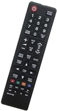 Mostpin 1 Unidad de reemplazo Control Remoto Universal HX Spot Goods BN59-01175N Compatible con LCD HDTV 3D 4K Smart TV
