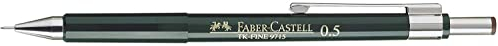 Faber-Castell 136500 - Druckbleistift TK-FINE 9715, Minenstärke: 0,5 mm, Härtegrad HB, Schaftfarbe: grün, 1 Stück