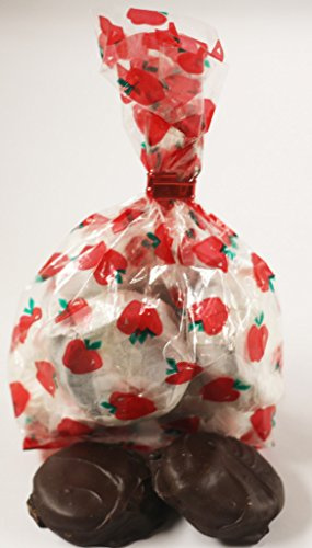 Scott's Cakes Dark Chocolate Covered Oreos in a 1 Pound Harvest Apples Bag