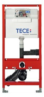 TECE profil WC-Modul mit Uni-Spülkasten (Anschluss für Geruchsabsaugung; Bauhöhe 112 cm) 9300003