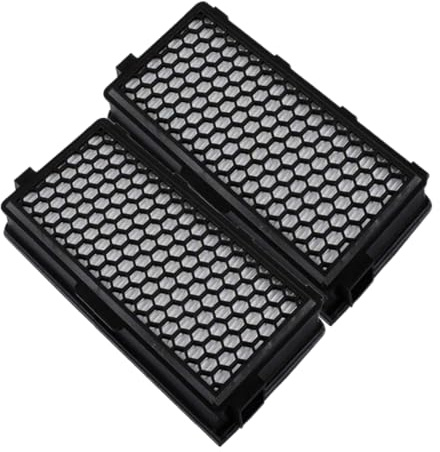 WuYan 2 st SF-AH50 aktivt AirClean-filter, kompatibel med Miele S4 S5 S6 S8 S4000 S5000 S6000 S8000-serien, dammsugarfilter för katt och hund kompakt C1, kompakt C2, komplett C3
