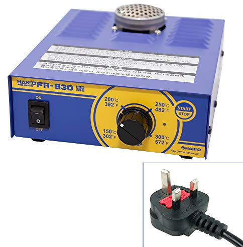 Hakko FR-830 Under Board Pre Heater for Rework 230V BS Plug