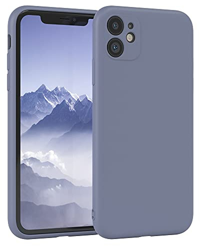 EAZY CASE - Silikonhülle für iPhone 11 Hülle Silikon Case Blau weich stoßfeste Handyhülle Schutzhülle mit Kameraschutz Dünn Premium Schutz Cover TPU Phone Bumper in Eisblau Matt