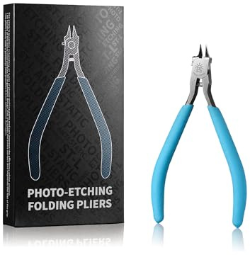 4.72 Inch Bladeless Functional Edgeless PE Bending Pliers For Photo-Etching Folding Bending