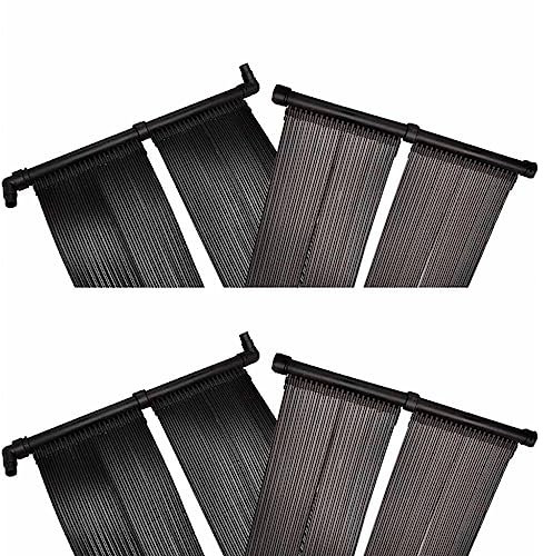 AUUIJKJF Articles de maison, panneau solaire de chauffage de piscine, 4 pièces, 80 x 620 cm, meubles de costume