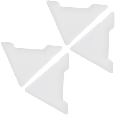 Hihaha Protège-Portière De Voiture/Protecteur D'Angle De Porte Extérieure Pour Voiture, Véhicule, Camping-Car, Camionnette/Pu Anti-Rayures / 1 Ensemble Transparent