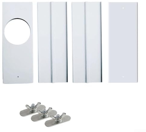Kit de ventilation mobile pour climatiseur avec longueur réglable, design économe en énergie (4 pièces)