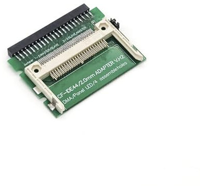 Sonilco CF Compact Flash Memory Card to 2.5-inch Female Flat IDE 44-pin Adapter Converter for Laptop (CF to IDE Female)