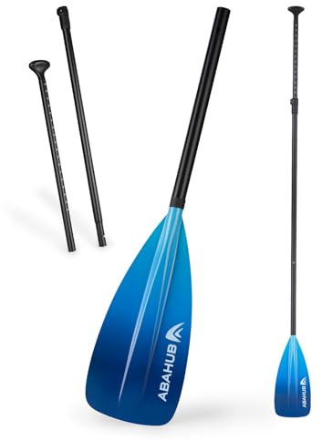 Abahub SUP Paddel/Stand Up Paddle, Aluminium, verstellbar, 172–213 cm
