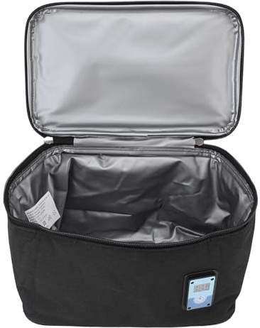 SIXRUN Bolsa Refrigeradora para Almacenamiento de Leche Materna con Pantalla Digital de Temperatura para Viajes, Bolsa Portátil para Biberones para Salidas y Viajes