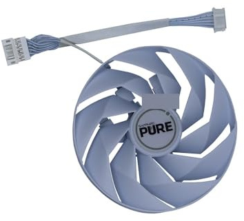 FDMOZRE Dissipatore GPU FD10015M12D, Ventola per Scheda Video per Sapphire Pure RX 7700 XT 12G per 7800 16gb Pulse 7900 20G(1Pcs Fan B)