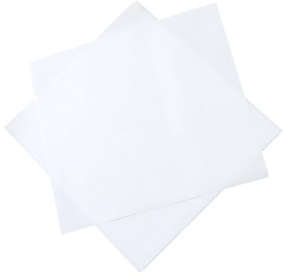iplusmile 100 pièces Papier Sulfurisé Absorbant Huile pour Friture et Barbecue Jetables Papier Emballage Alimentaire Écologique et Antiadhésif pour Cuisson Pâtisserie et Snack