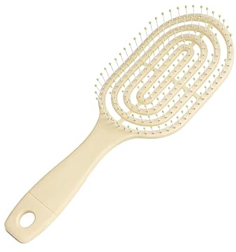 Cepillo Desenredante Para Pelo Rizado Suministros De Belleza Flexibles | Cepillos Desenredantes Para El Pelo Para Niños Hombres Mujeres Hogar Salón Viaje Boda Spa Vacaciones