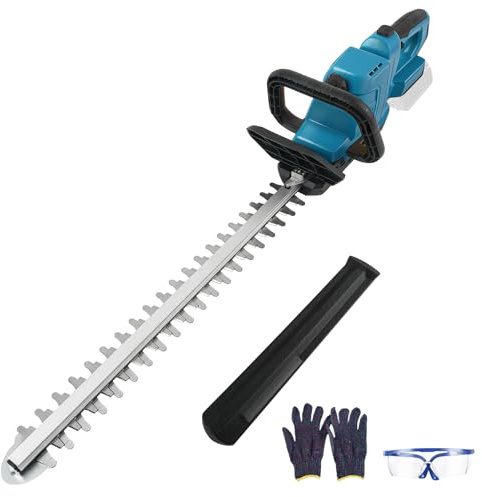 Batteridriven häcksax med 50 cm blad för Makita 18 V-batteri (utan batteri)