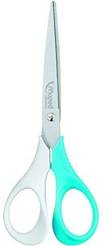 Maped Reflex forma 3d Azul y Blanco 16 cm tijeras para mano izquierda