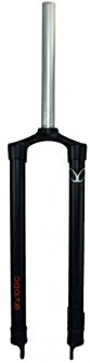 CarbonCycles eXotic Fourche VTT légère et rigide en aluminium 29er avec frein à disque 49 cm pour roue de 29