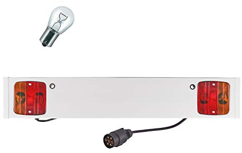 Anhänger Beleuchtungsbalken, E11 Homologation, 1 m Kabel, 80 cm Länge, 12 Volt