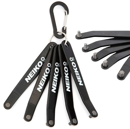 Neiko Ultra faible profil de tournevis, Torx 5 Pc
