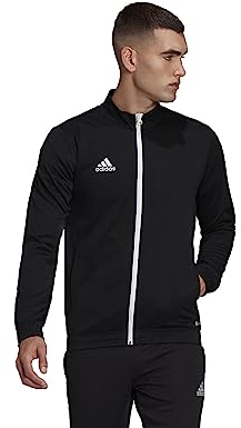 adidas Uomo Entrada 22 Track Jacket, Black, L