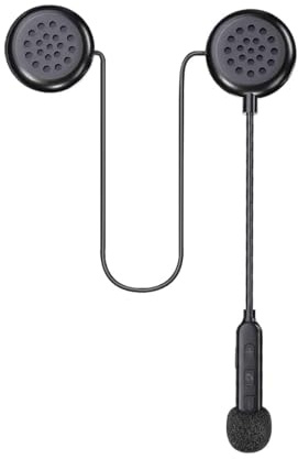 OBEST Motorcycle Helmet Bluetooth Headset Earphones for Bike, Ski, Trip, High Sound Quality Stable Signals with Auto Answer,Can Connect Two Phones,Intelligent Noise Reduction,Stereo Music