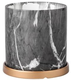 EQUALIZE Pot de fleurs lumineux de luxe pots de fleurs nordiques pots de fleurs ronds pots de fleurs modernes de style simple pots de fleurs maison décoration de luxe simple jardinière