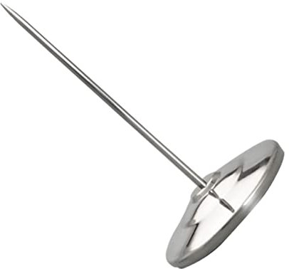 1stk Menü Einzelnagelhalter Kassenzettel Quittung Spike-stick Zettelhalter Memo-clip-halter Rechnungsinhaber Schreibtisch-rechnungshalter Memohalter Rostfreier Stahl Silver SEWACC