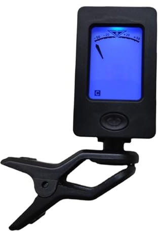 Generic Gitarren Clip Tuner, Digitales Elektronisches Stimmgerät für Mandoline Und Banjo