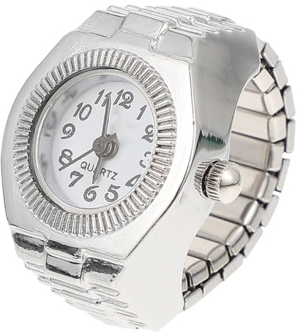 iplusmile Finger Ring Watch, Women Finger Watch Casual Lady Quartz Ring