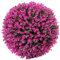 Guangcailun Bolas de topiario de Plantas Artificiales para Interior o Exterior, Bolas Decorativas de plástico de Larga duración y boj sintético, Morado 30cm