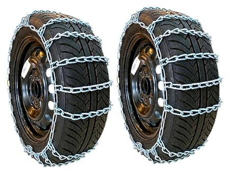 Anti-Rutsch-Schneeketten, Schneeketten für Autos, verstellbare Anti-Rutsch-Ketten, Autoreifen-Schneeketten für PKW/SUV/LKW P255/65R15