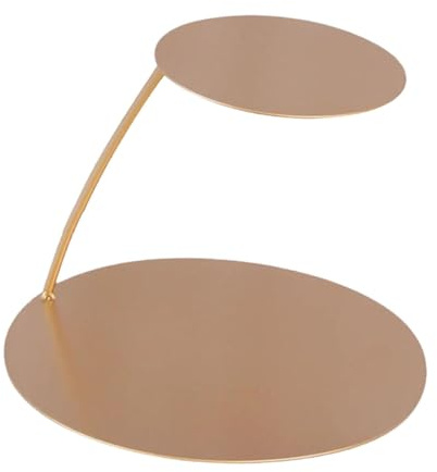 perfk Supporto per Torta in Ferro Artistico Supporto per Torta a Strati Supporto per espositore per Torta Decorativo per Matrimonio a 2 Livelli per, l