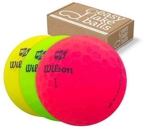 50 Wilson Duo BUNT Mix LAKEBALLS/GOLFBÄLLE - QUALITÄT AAA/AA