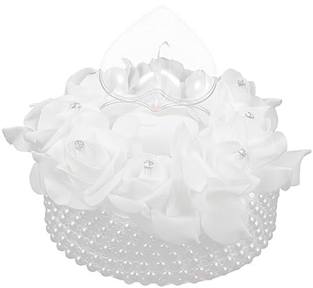 Amosfun Hochzeitsbedarf Brautkissenbezug Elegante Kuchenformbox Für Hochzeitsdekorationen
