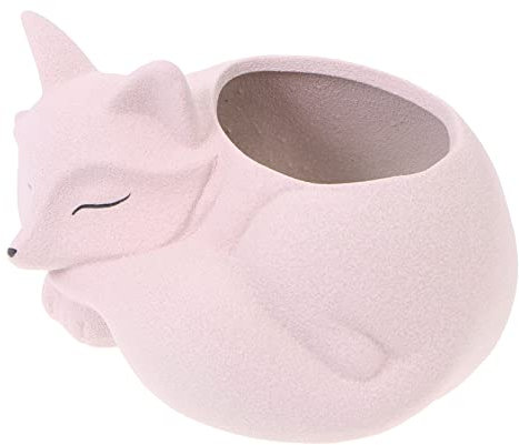 Toyvian Maceta De Cerámica Forma De para Suculentas Adorno Artístico para Casa