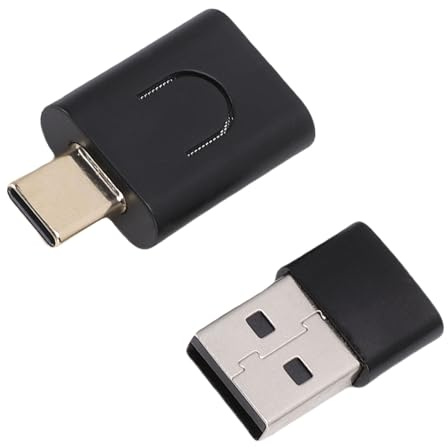SUNGOOYUE USB-zu-USB-C-Adapter, Bluetooth 5.4-Sender, Le-Audio-Adapter mit Aptx Adaptive Low Latency für TV, PC, Laptop, Auto zu Kabellosen Ohrhörern, Kopfhörer, Plug-and-Play