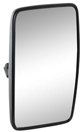 HELLA 8SB 004 288-001 Retrovisor exterior - Cubierta de plástico - negro - Ancho: 157mm - Altura: 244mm - ambos lados