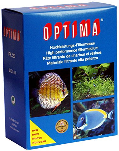 Optima FK20 kolfilter för akvaristik 2 000 ml