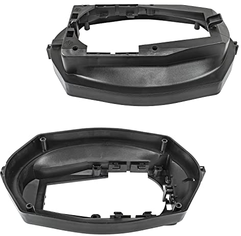 tomzz Audio 2804-007 Lautsprecherringe Adapter Halterungen kompatibel mit BMW 3er E36 Limousine Heckablage für 6 x 9 Zoll Lautsprecher