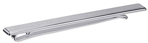 Krawattenspange Krawattenklammer 925 Silber mattiert für die Herrenkrawatte