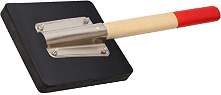 Gummihammer mit Holzgriff, Runde Schwarze Ausführung für Fliesenarbeiten